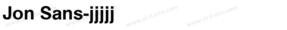 Jon Sans字体转换